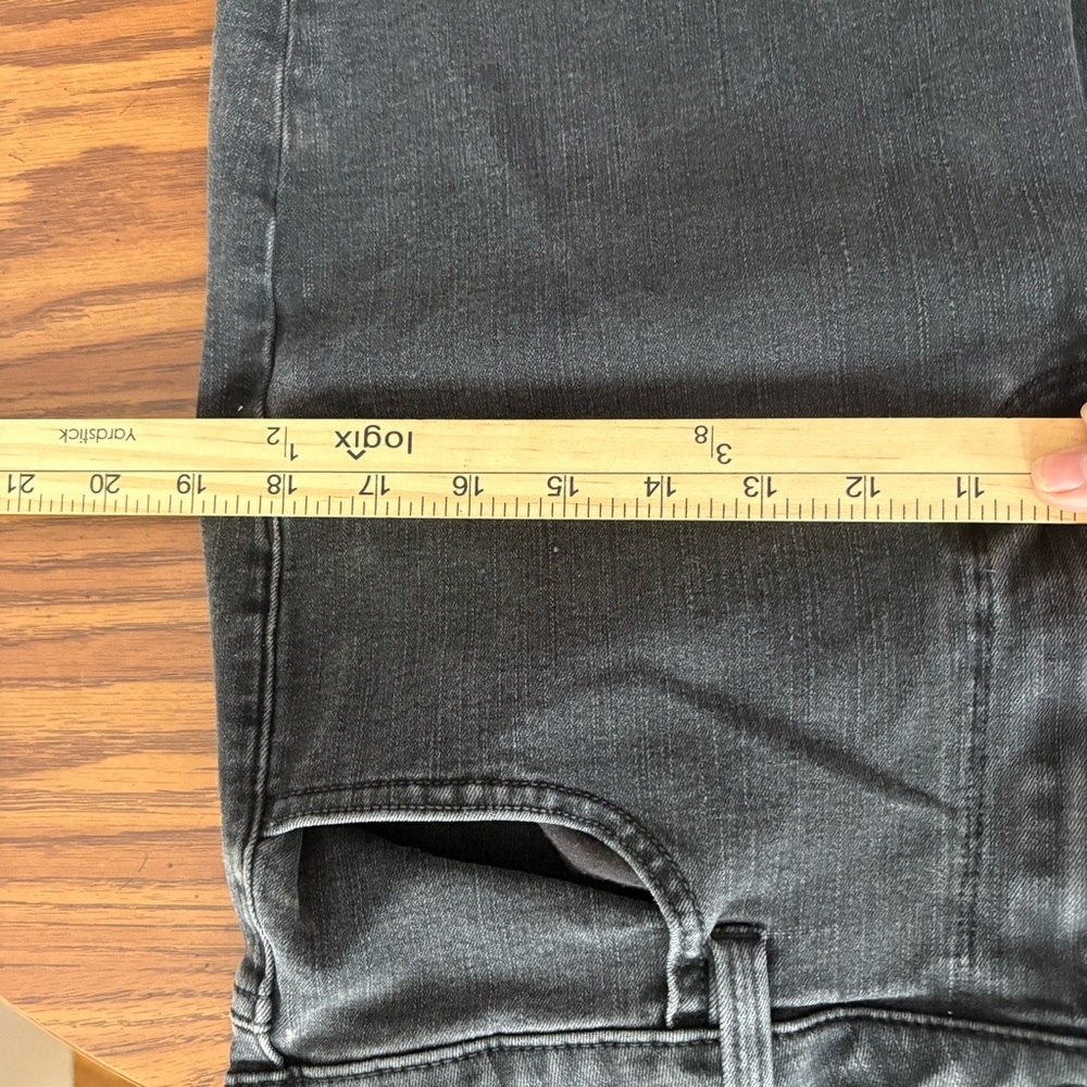 American Eagle Outfitters Black Denim Women’s 18 Super High Rise Jeggings - Picture 8 of 10